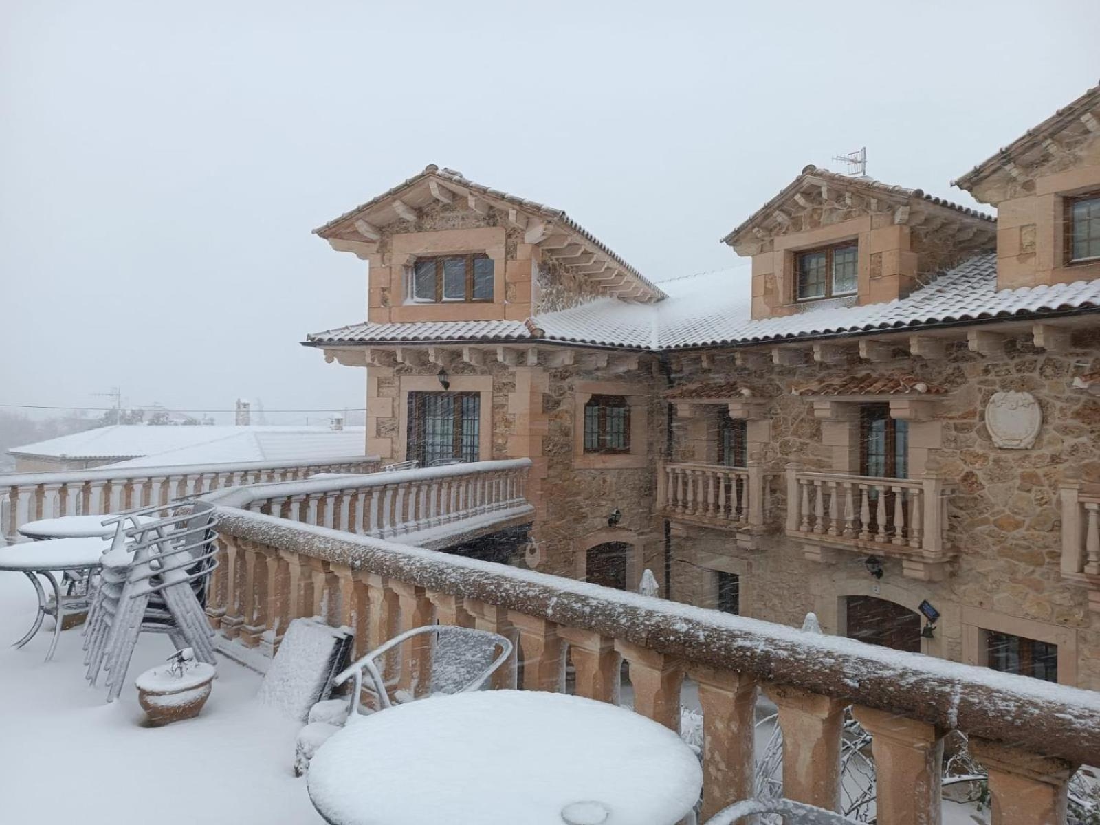 Hotel Rural El Canon Del Duraton 세풀베다 외부 사진