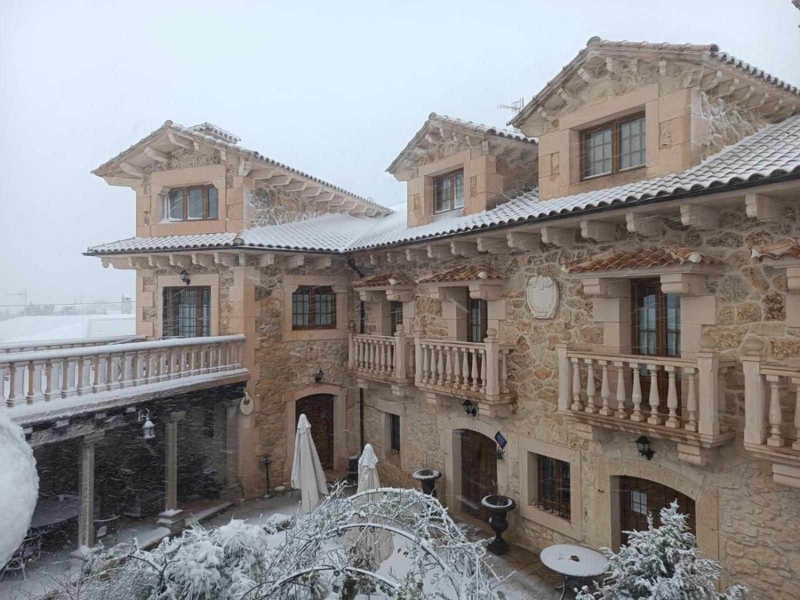 Hotel Rural El Canon Del Duraton 세풀베다 외부 사진